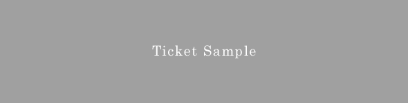 Ticket Sample